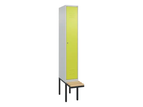 locker voor scheiding van kleding,HxBxD 2120x300x815mm,1vak