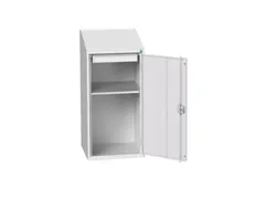 lessenaarkast 1130x525x550mm 1 legbord RAL7035