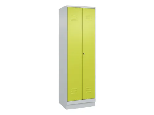locker voor scheiding van kleding,HxBxD 1950x600x500mm,2vak