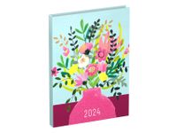 Agenda 2024 Lannoo Paper Salad bloemen 7dagen/2pagina's 110x150