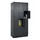 lockerkast,HxBxD 1950x900x500mm,3x4vakken,vak B 300mm,cil.-slot,sokkel