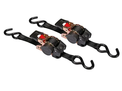 SET Met 2 x Zelfoprollende Ratelspandband - 300kg - 3m x 25mm