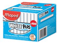 Schoolbordkrijt Maped White'Peps doos á 100 stuks wit
