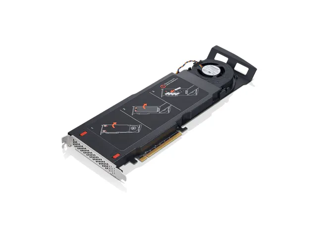 Lenovo ThinkStation Quad AIC M.2 SSD PCIe Zwart CE/FCC/RCM/VC
