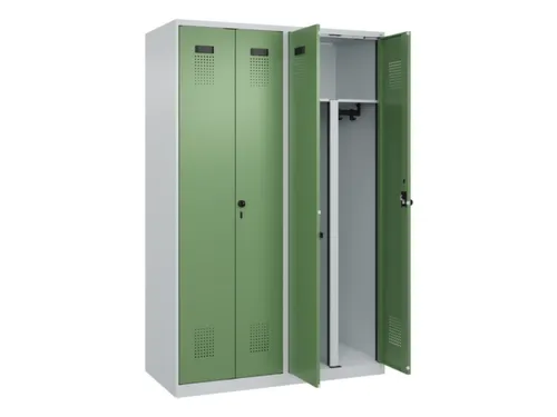 PBM-locker,HxBxD 1850x1200x500mm,4vak,vak B 300mm,draaigrendel