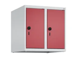 opzetkast,v. locker,2vak.,vak B 250mm,HxBxD 500x500x500mm,vleugeldeur