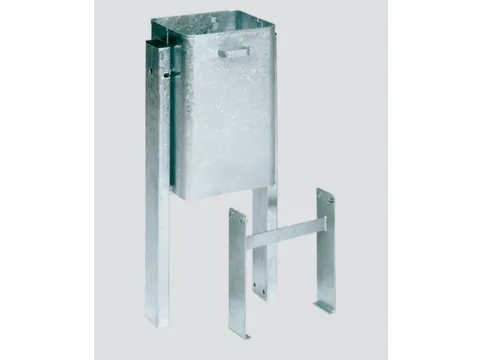 Afvalverzamelaar Om In Te Betonneren 40 liter Staal Verzinkt