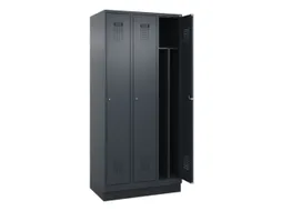 locker voor scheiding van kleding,HxBxD 1950x900x500mm,3vak
