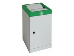 afvalbak,niet-brandbaar,30l,HxBxD 600x300x300mm,binnenbak staal