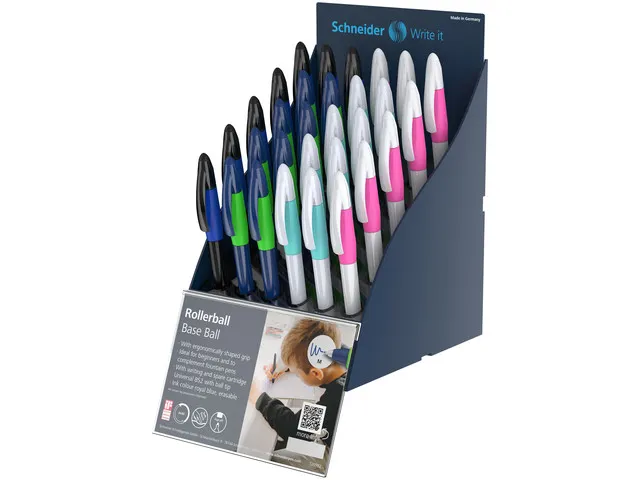 Rollerball Schneider Base Ball SIS display 30st NL-FR