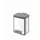 pedaalemmer,2x9l,HxBxD 430x320x330mm,binnenbak kunststof,romp RVS