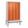 Z-garderobekast,HxBxD 2120x1200x815mm,8vak,vak B 300mm,cil.-slot