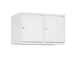 opzetkast,v. locker,2vak.,vak B 400mm,HxBxD 500x800x500mm,vleugeldeur