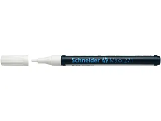 Lakmarker Schneider Maxx 271 1-2mm blister wit - 7