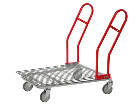 platformwagen,draagverm. 200kg,laadvl. LxB 850x600mm,staalplaat
