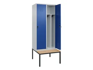 locker voor scheiding van kleding,HxBxD 2120x800x815mm,2vak - 2