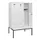 locker met bank,HxBxD 1950x1200x815mm,3vak,vak B 400mm,cilinderslot