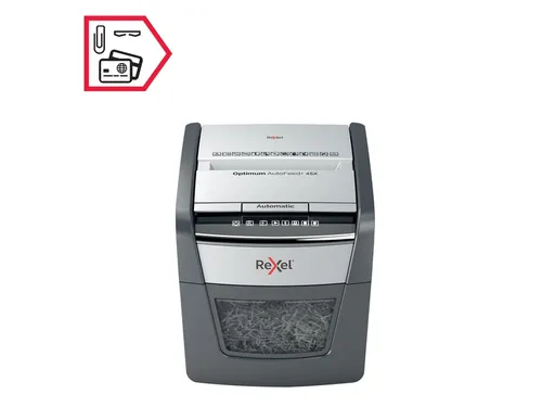 Papiervernietiger Rexel Optimum Auto+ 45X snippers 4x28mm