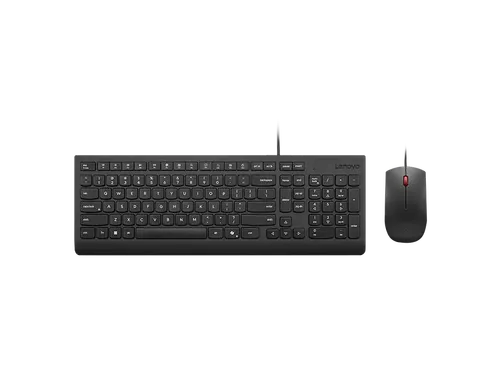 Lenovo 4X31R64404 Toetsenbord en Muis Bedraad, USB, AZERTY