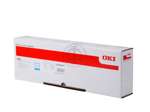Toner Oki 44844615 Cyaan