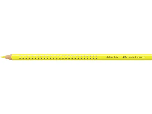 Kleurpotlood Faber-Castell Faber-Castell Colour Grip 2001 04 lichtgeel