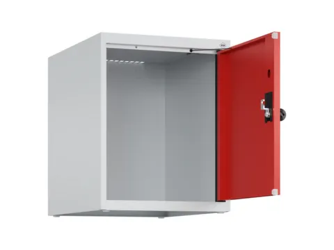 opzetkast,v. locker,1vak.,vak B 400mm,HxBxD 500x400x500mm,draaigrendel