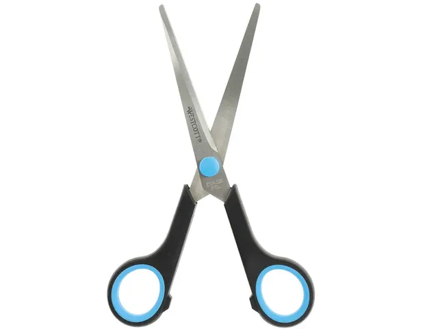 Schaar Westcott 18cm Easy Grip RVS soft grip
