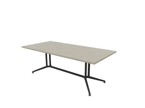 vergadertafel,HxBxD 740x2100x1000mm,rechthoekig