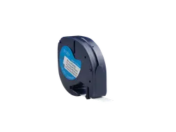 Neutral labeltape DYMO S0721620 12mmx4m Zwart op geel gelamineerd