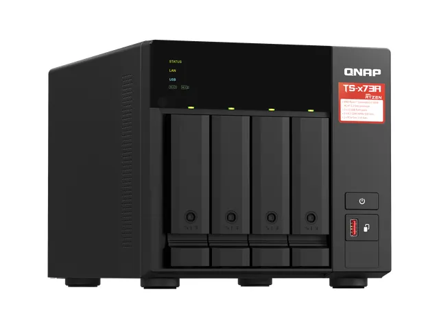QNAP TS-473A + QSW-1105-5T Bundle Pack, NAS, Tower, Ryzen Embedded, V1