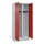 locker voor scheiding van kleding,HxBxD 1950x800x500mm,2vak