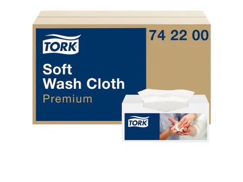 Tork 742200 Premium Zachte Wasdoek 1-laags Wit 30x32cm 1080 stuks