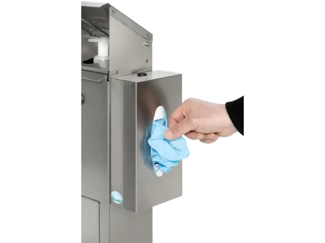 ontsmettingsmiddeldispenser HxBxD 1147x254x140mm v. 0 5-1l