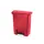 Pedaalemmer Slim Jim Step On Front Kunststof 30 Liter Rood