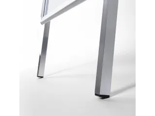 Stoepbord 50x70cm Design Zilver Ronde Hoek 32mm - 4