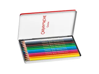 Kleurpotloden Caran D'ache Swisscolor Aquarel 12stuks Assorti - 5