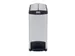 Slim Jim Step On conteneur End Step Inox mat 30 ltr, noir Rubbermaid