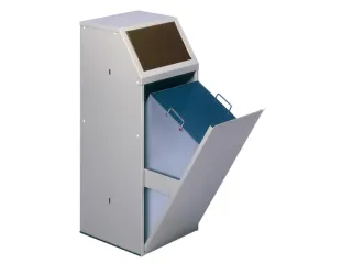 Afvalverzamelaar 69 Liter Binnenbak Sticker Gft-Afval Klep Voorzijde - 1
