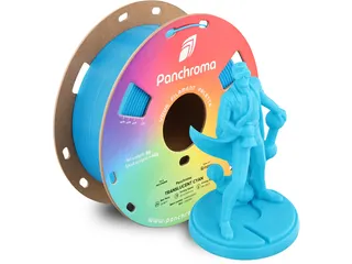 PLA Translucent 1,75mm Cyaan 1kg Panchroma 3D Filament - 2