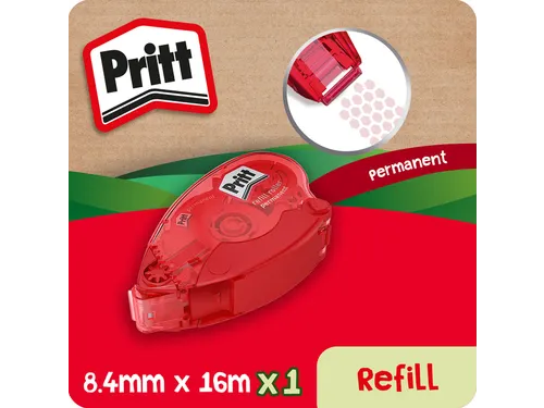 Lijmroller Pritt Compact Permanent op Blister