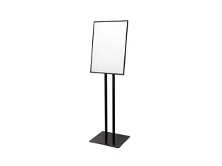 Verlicht Menustandaard LED Slide In A2 Zwart - 5