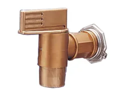 Vatkraan,schroefdraad R2 inch buiten,PE