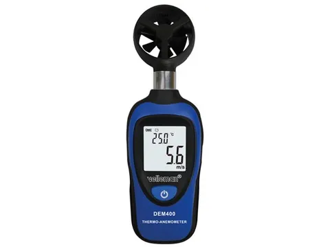 Digitale Mini Thermometer Anemometer