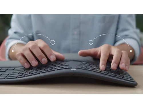 Logitech ERGO K860 Gesplitst ergonomisch Toetsenbord QWERTY US