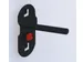 porte-outils,p. plaque de rangement perforée,L 100mm,RAL7016