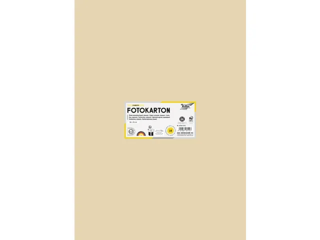 Fotokarton Folia 300gr 50x70cm 10 chamois