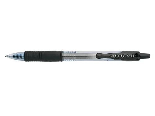 Gelschrijver Pilot G-2 07 Medium punt Zwart