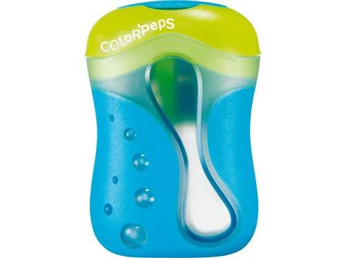 Puntenslijper Maped Color'Peps 2-gaats display à 24 stuks assorti