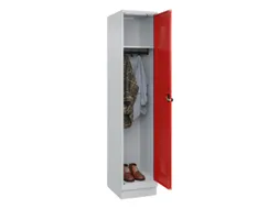 locker,HxBxD 1950x400x500mm,1vak,vak B 400mm,draaigrendel,sokkel