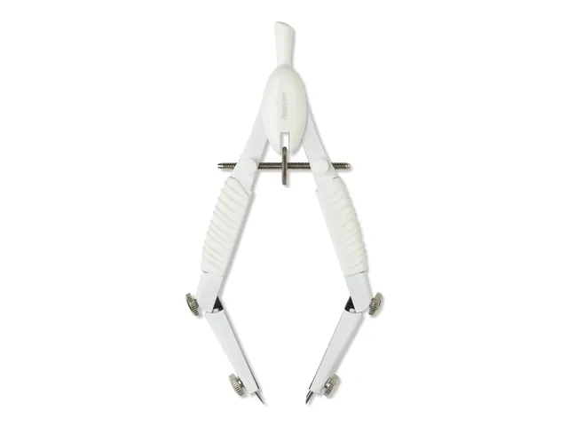 Compas à réglage Aristo Topline Blanc Mat